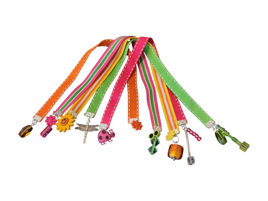 Handmade Bookmark Set with Charms