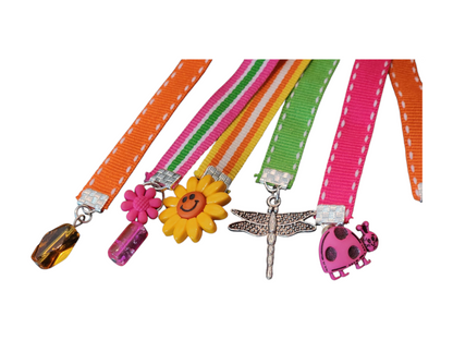 Handmade Bookmark Set with Charms