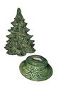 Handmade Ceramic Christmas Tree, Traditional Holiday Design