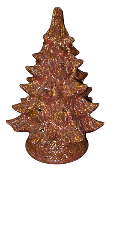 Handmade Ceramic Christmas Tree, Autumn & Spooky Style