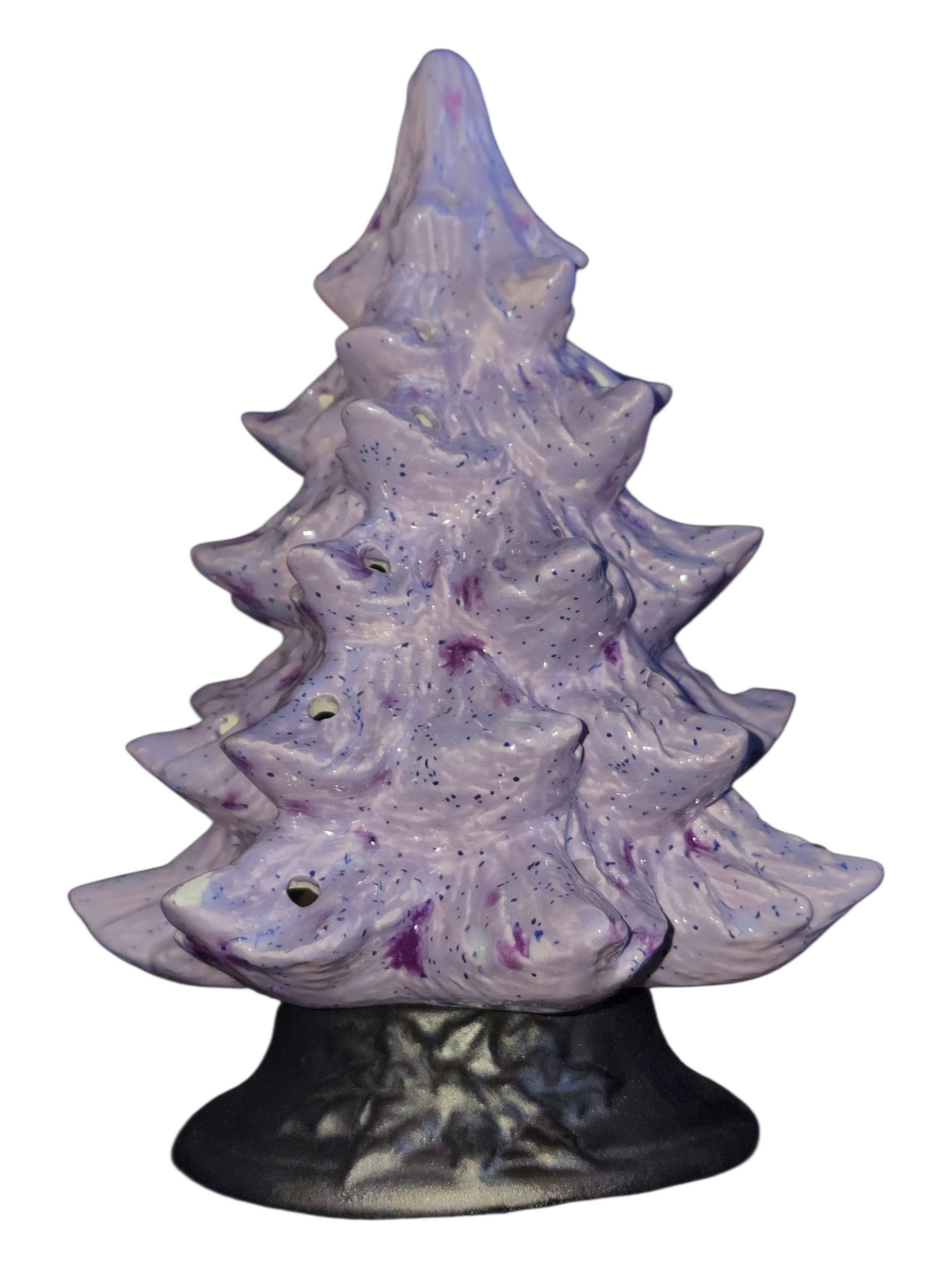 Small Ceramic Tree, Nowell Tree with Holly Base