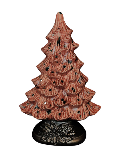 Handmade Ceramic Christmas Tree, Funky Pop Color Design