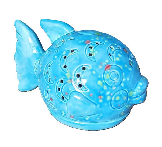 Ceramic Candle Holder - Fish