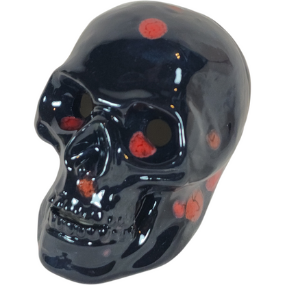 Handmade Ceramic Skull, Small - Assorted Colors