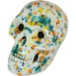 Handmade Ceramic Skull, Small - Assorted Colors