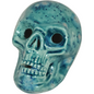 Handmade Ceramic Skull, Mini - Assorted Colors