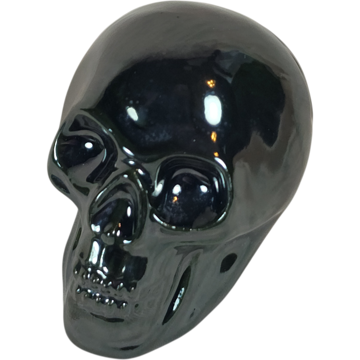 Handmade Ceramic Skull, Mini - Assorted Colors