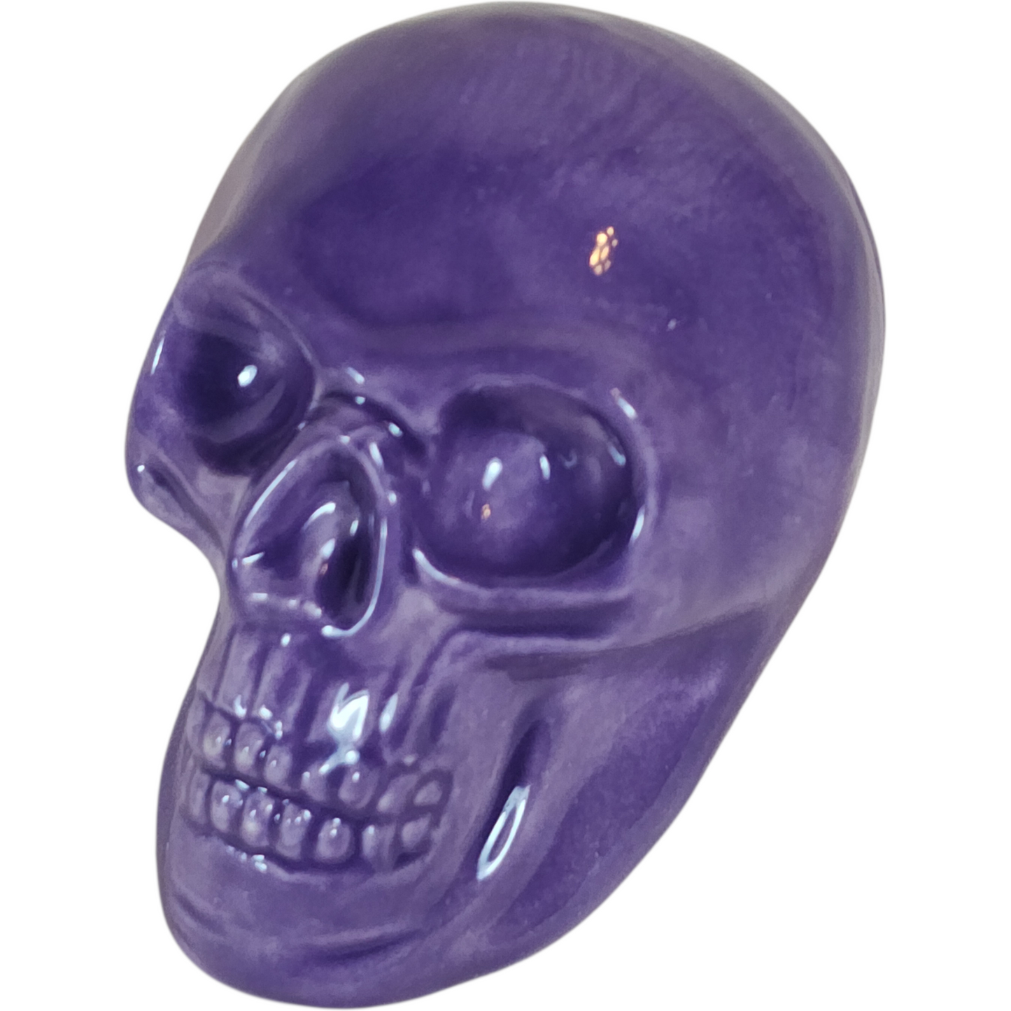 Handmade Ceramic Skull, Mini - Assorted Colors