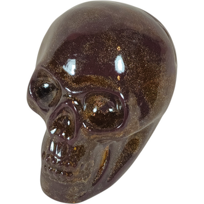 Handmade Ceramic Skull, Mini - Assorted Colors