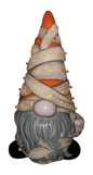 Hand-Painted Ceramic Halloween Gnomes – Mummy, Dracula, Frankenstein & Witch