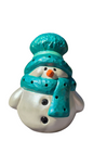 Handmade Ceramic Snowmen – Assorted Sizes & Colors