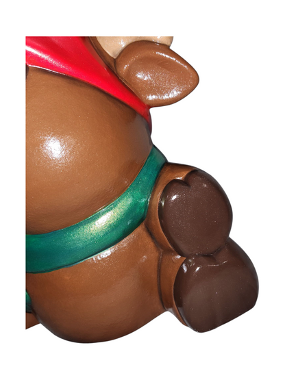 Handmade Ceramic Reindeer Gnome