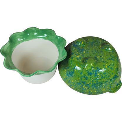 Large Ceramic Violet Pot - Assorted Colors