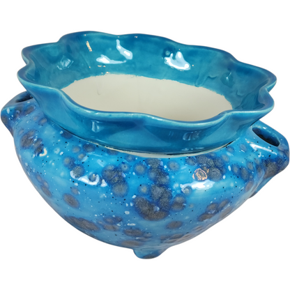 Medium Ceramic Violet Pot - Assorted Colors