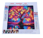 Finished Diamond Painting - Tree of Life, Colorful