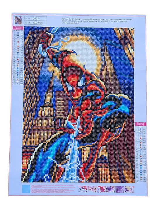 Finished Diamond Painting - Disney's Marvel Spiderman