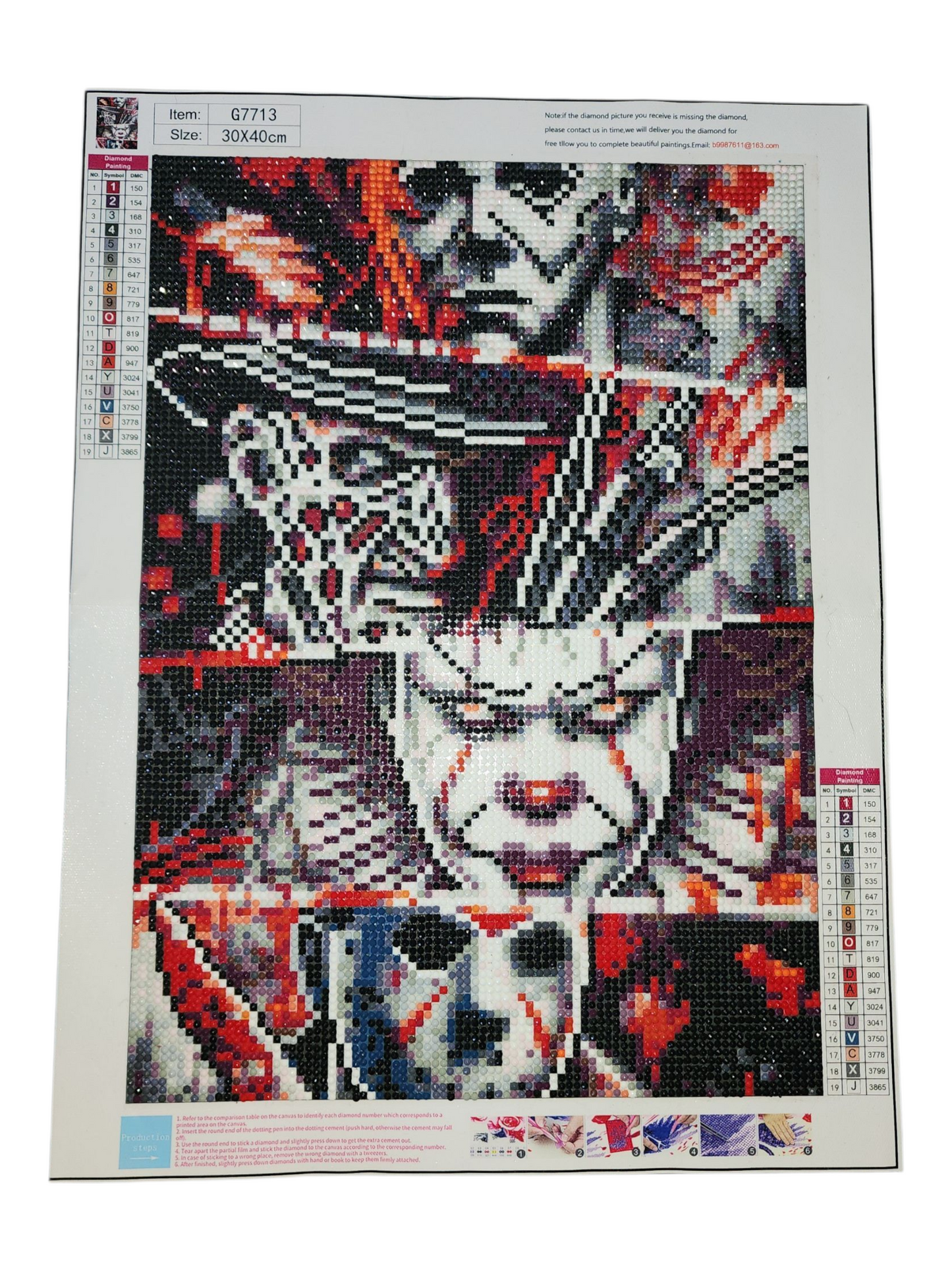 Finished Diamond Painting - Horror, OG Slashers & Killers