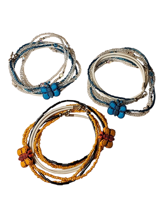 Handmade Elastic Beaded Hair Accessory