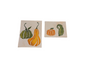 Handmade Painting – Pumpkin & Gourd Set, Fall Wall Art