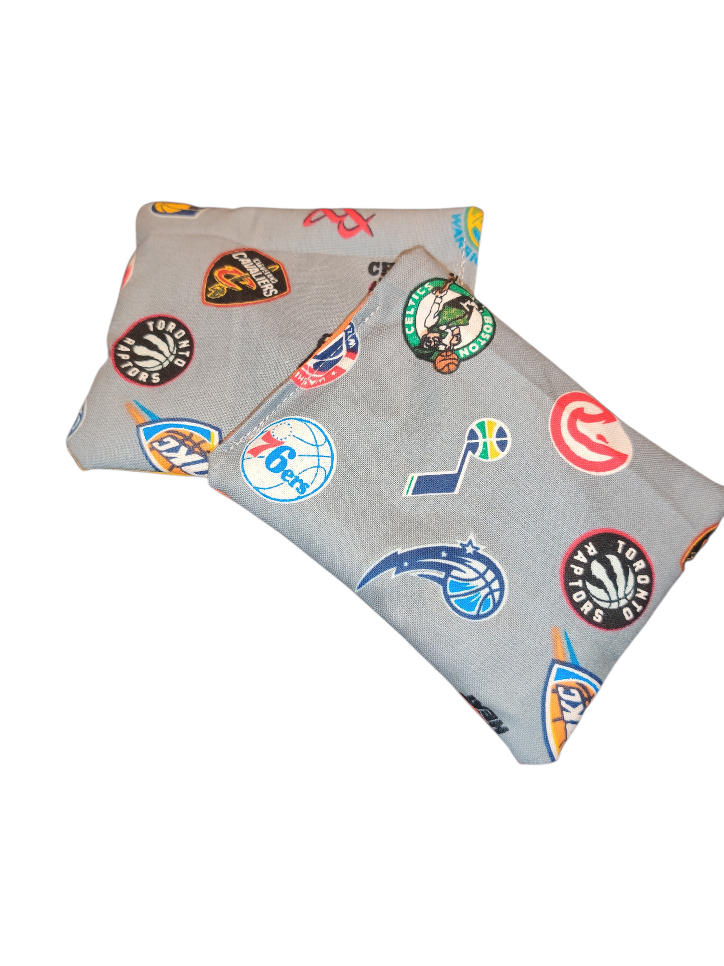 Handcrafted Rice-Filled Hand Warmers - Large Pair, Team Prints