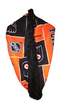 Handmade Infinity Scarf – Licensed Philadelphia Flyers Team Spirit