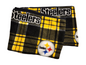 Handmade Infinity Scarf – Licensed Pittsburg Steelers Team Spirit