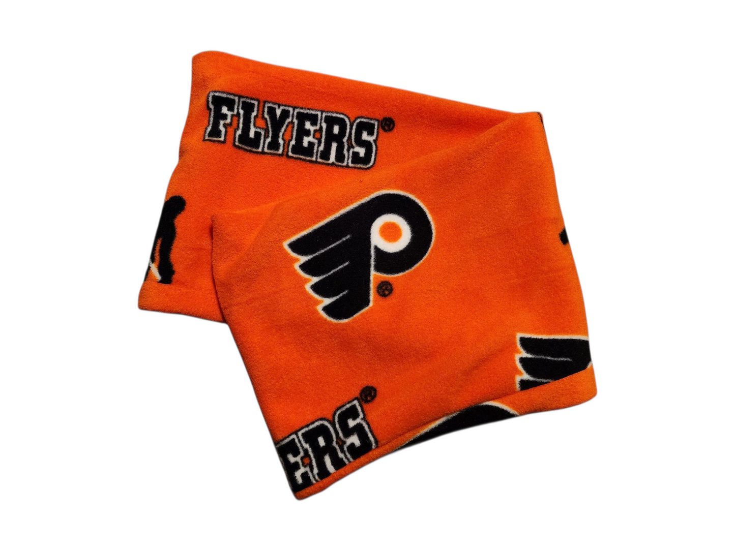 Handmade Infinity Scarf – Licensed Philadelphia Flyers Team Spirit