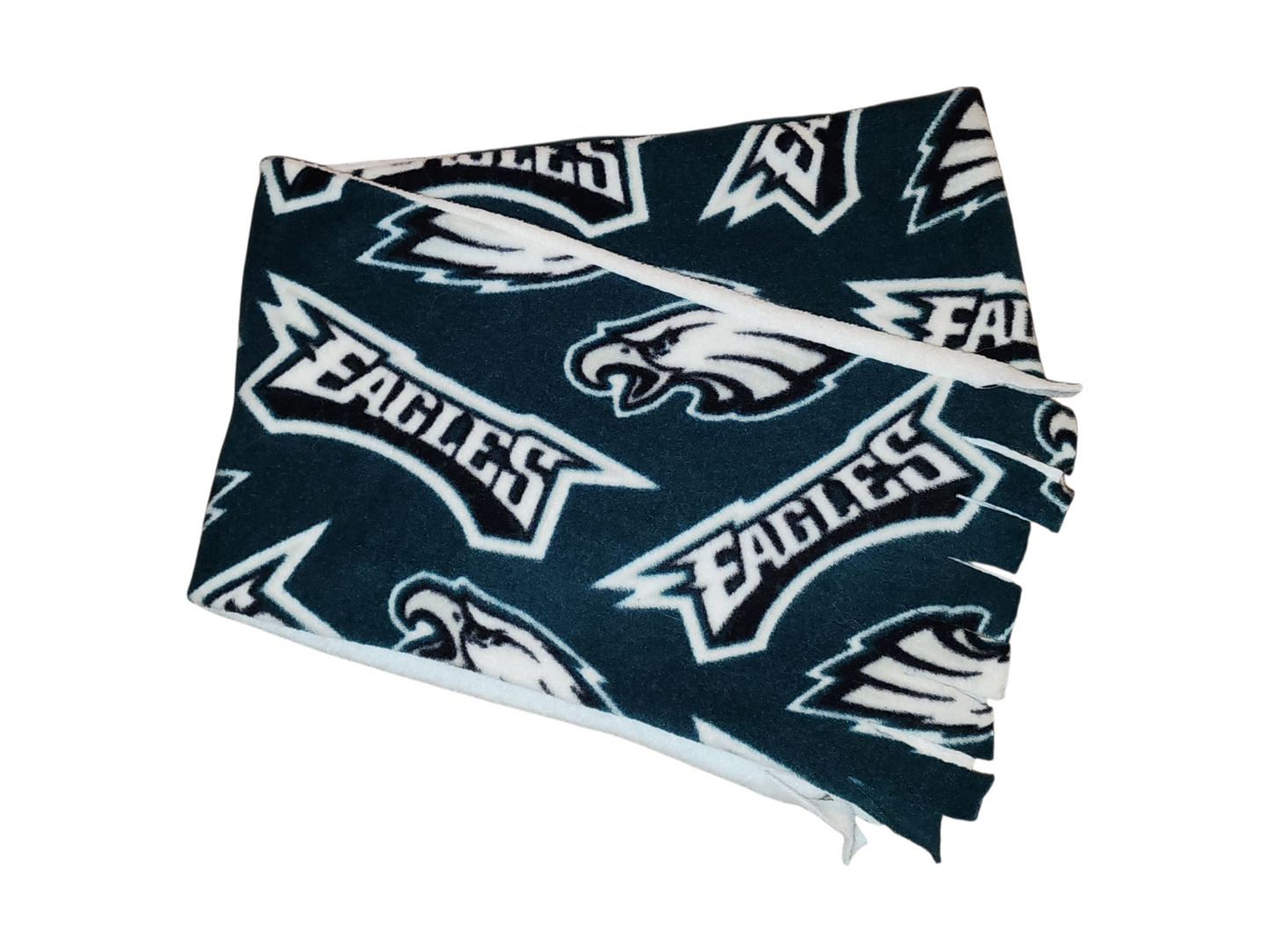 Handmade Fleece Scarf – Simple Fringe, Assorted Licensed Sports Teams