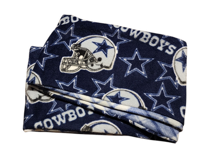 Handmade Infinity Scarf – Licensed Dallas Cowboys Team Spirit