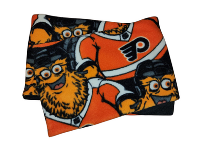 Handmade Infinity Scarf – Licensed Philadelphia Flyers Team Spirit