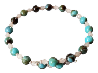 Handmade Memory Wire Bracelet, Assorted Designs