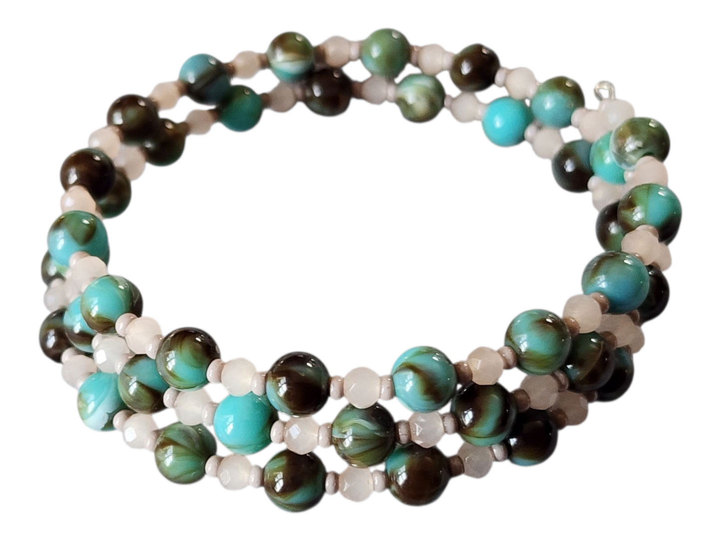 Handmade Memory Wire Bracelet, Assorted Designs