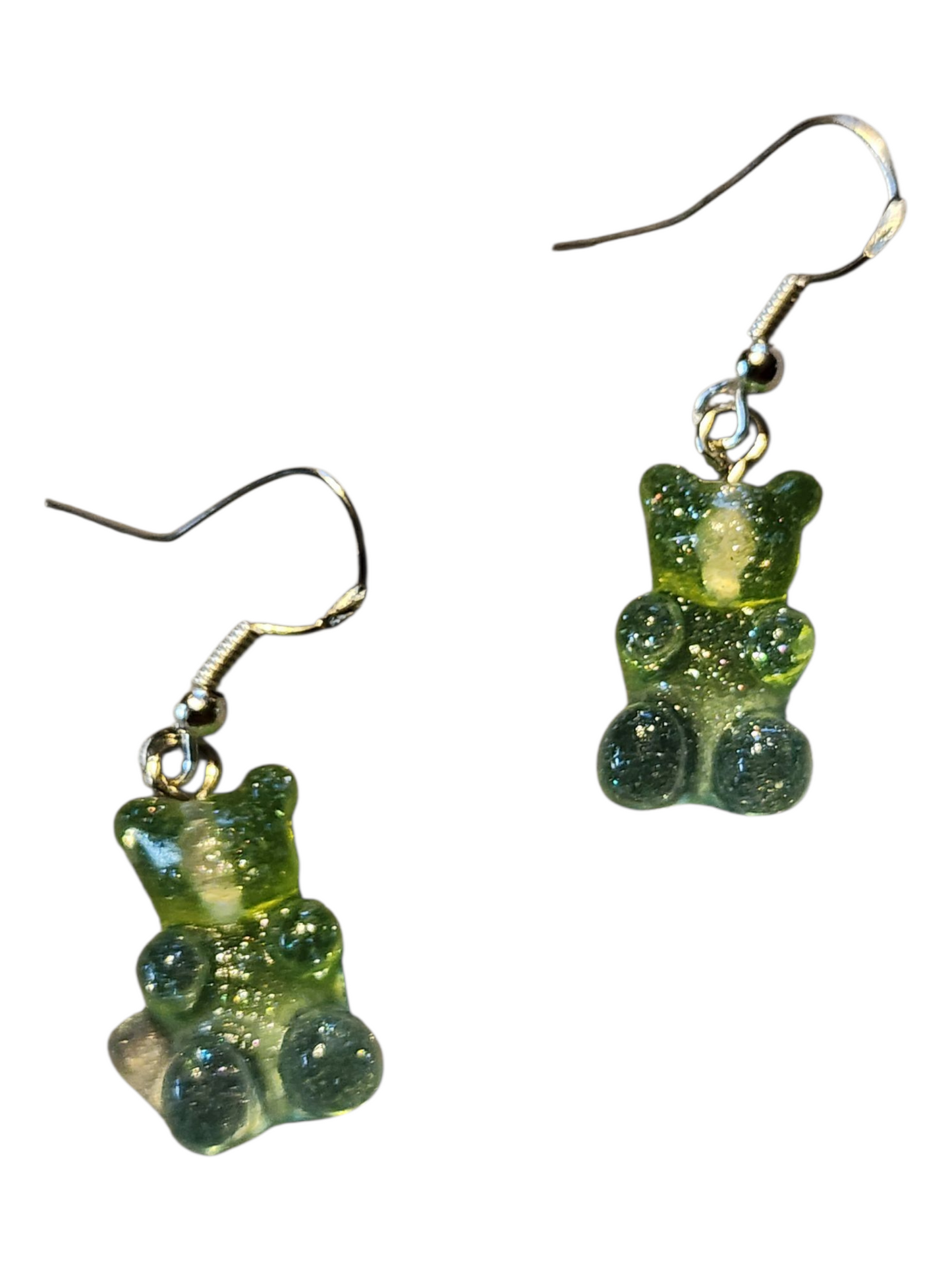 Funky Acrylic Earrings, Gummy Bears