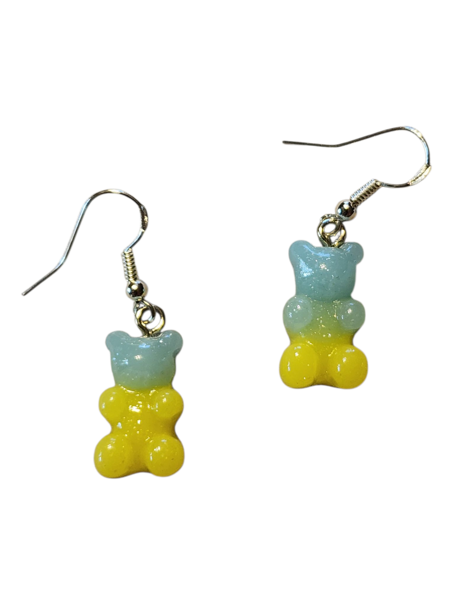 Funky Acrylic Earrings, Gummy Bears