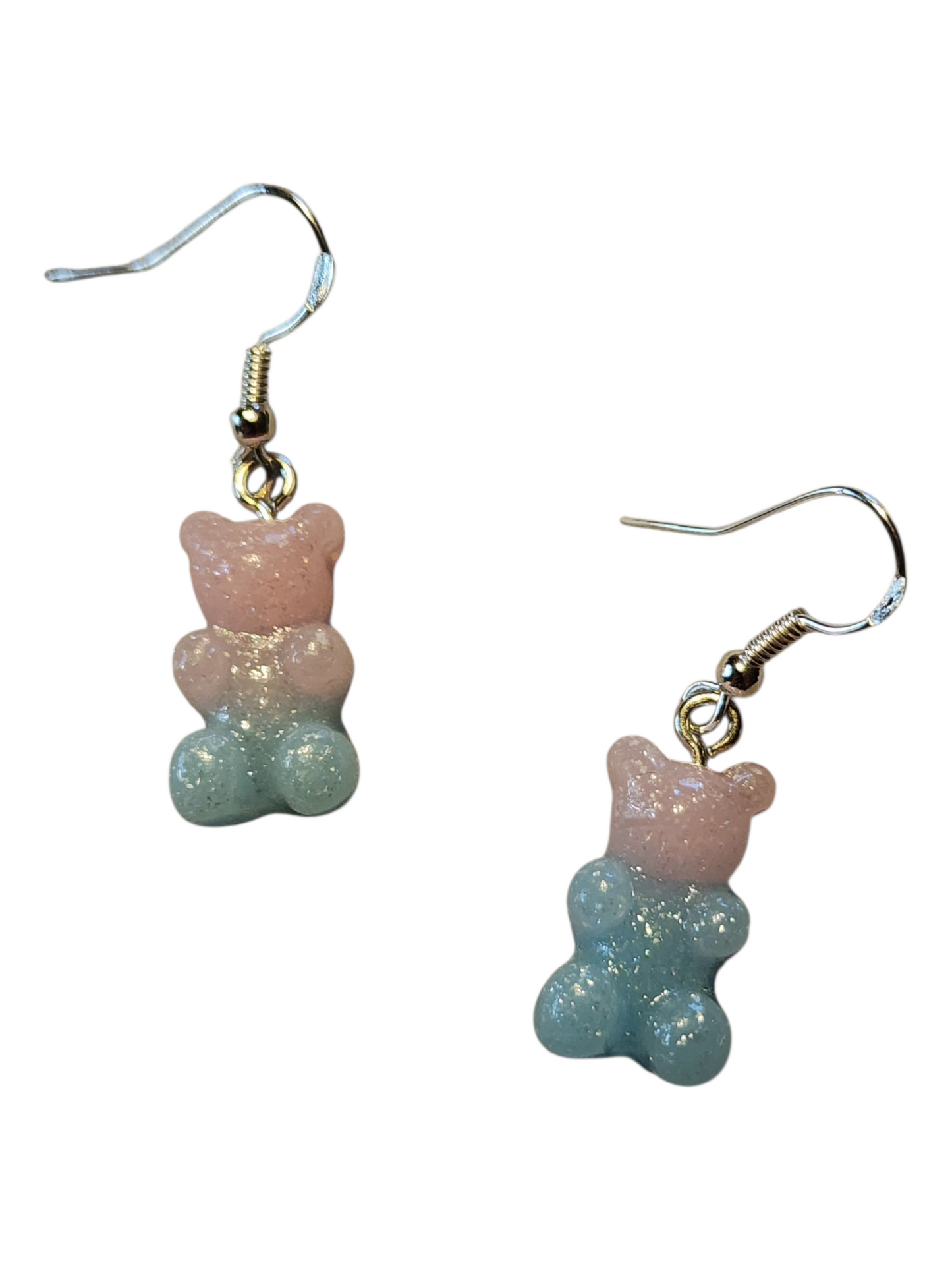 Funky Acrylic Earrings, Gummy Bears