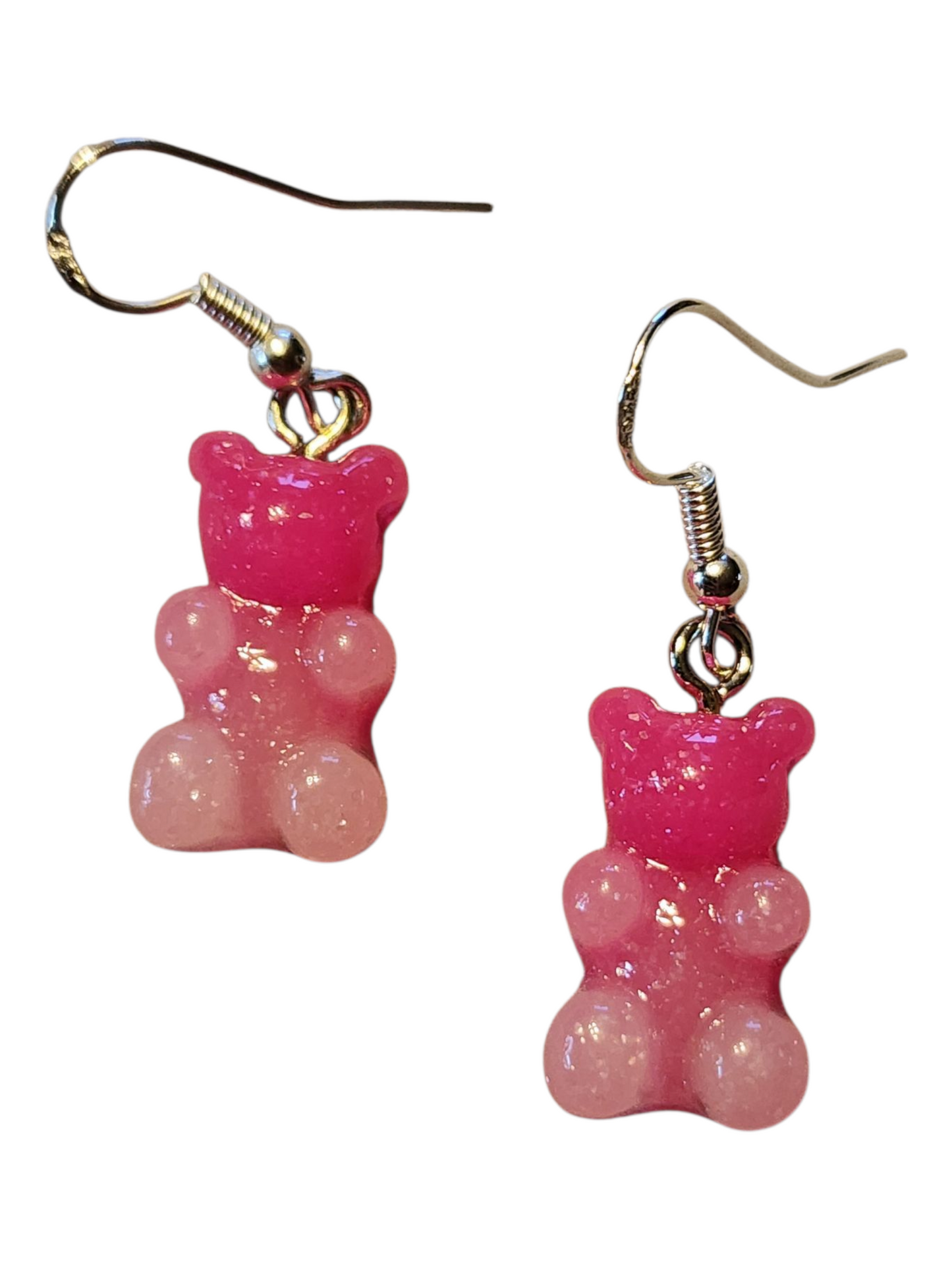 Funky Acrylic Earrings, Gummy Bears