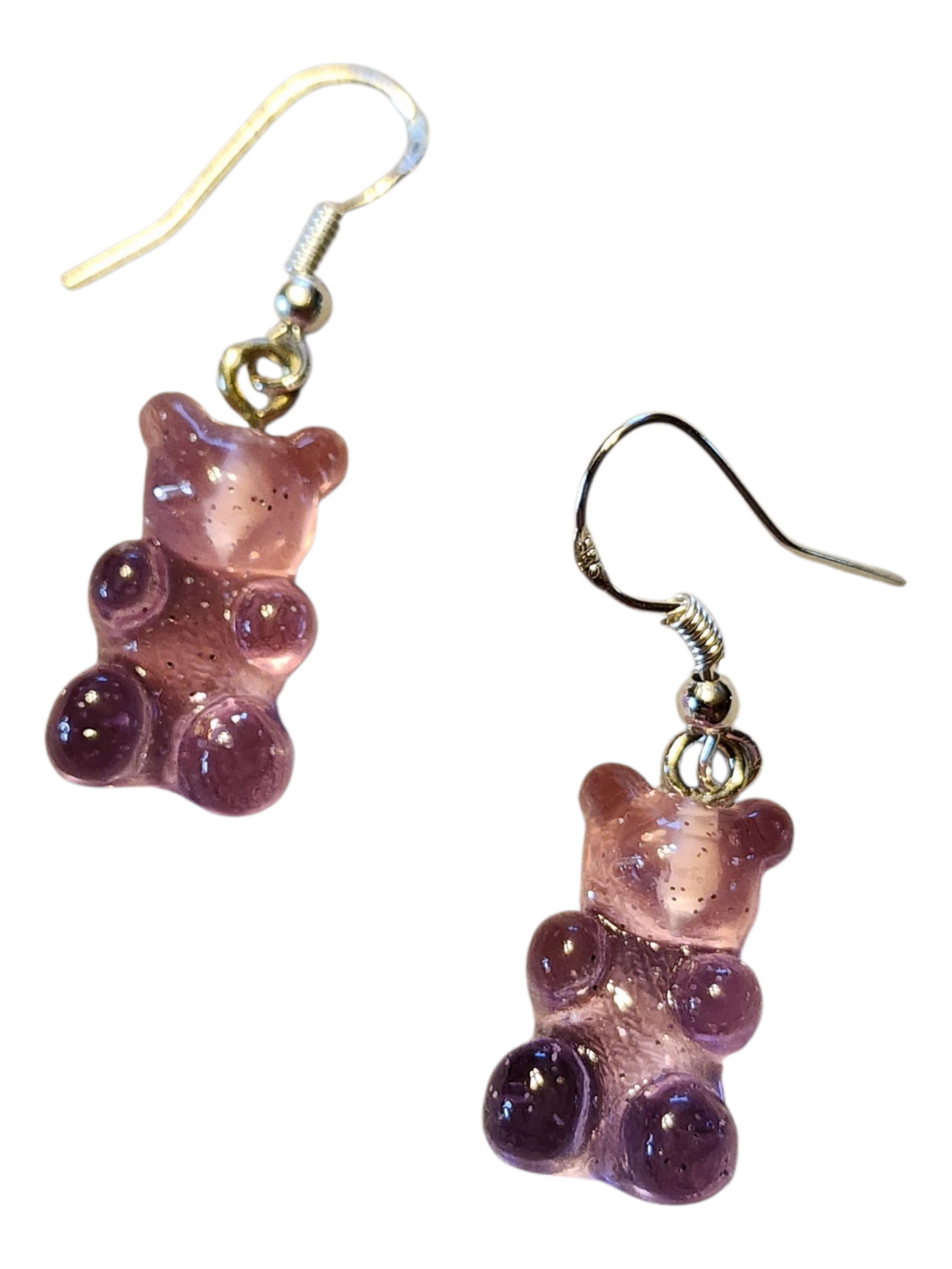 Funky Acrylic Earrings, Gummy Bears