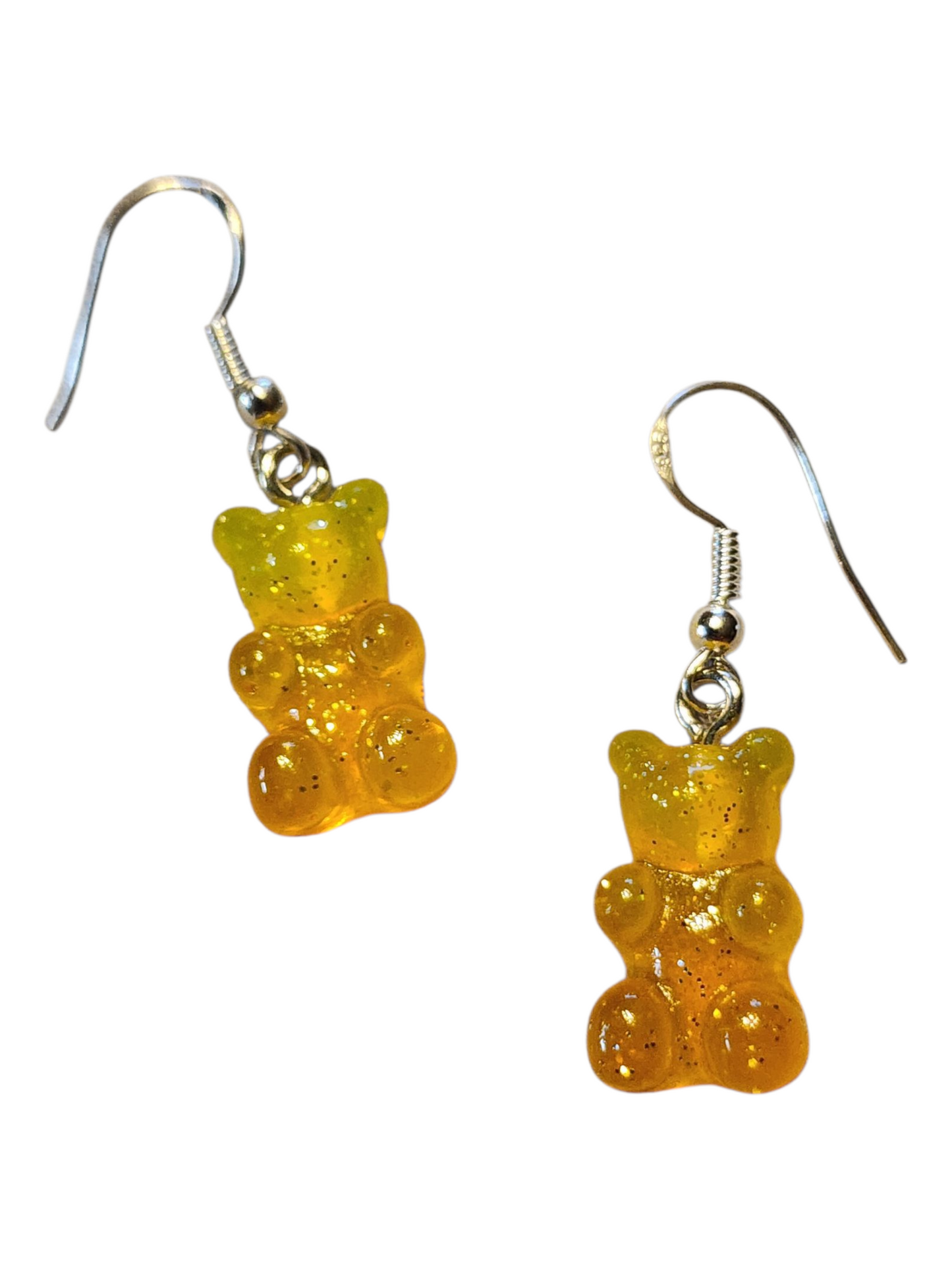 Funky Acrylic Earrings, Gummy Bears