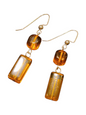 Handmade Earrings, Glass & Crystal Dangles - Assorted Colors