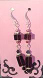 Handmade Earrings, Glass & Crystal Dangles - Assorted Colors