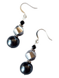 Handcrafted Drop Earrings – Glass & Crystal Beads
