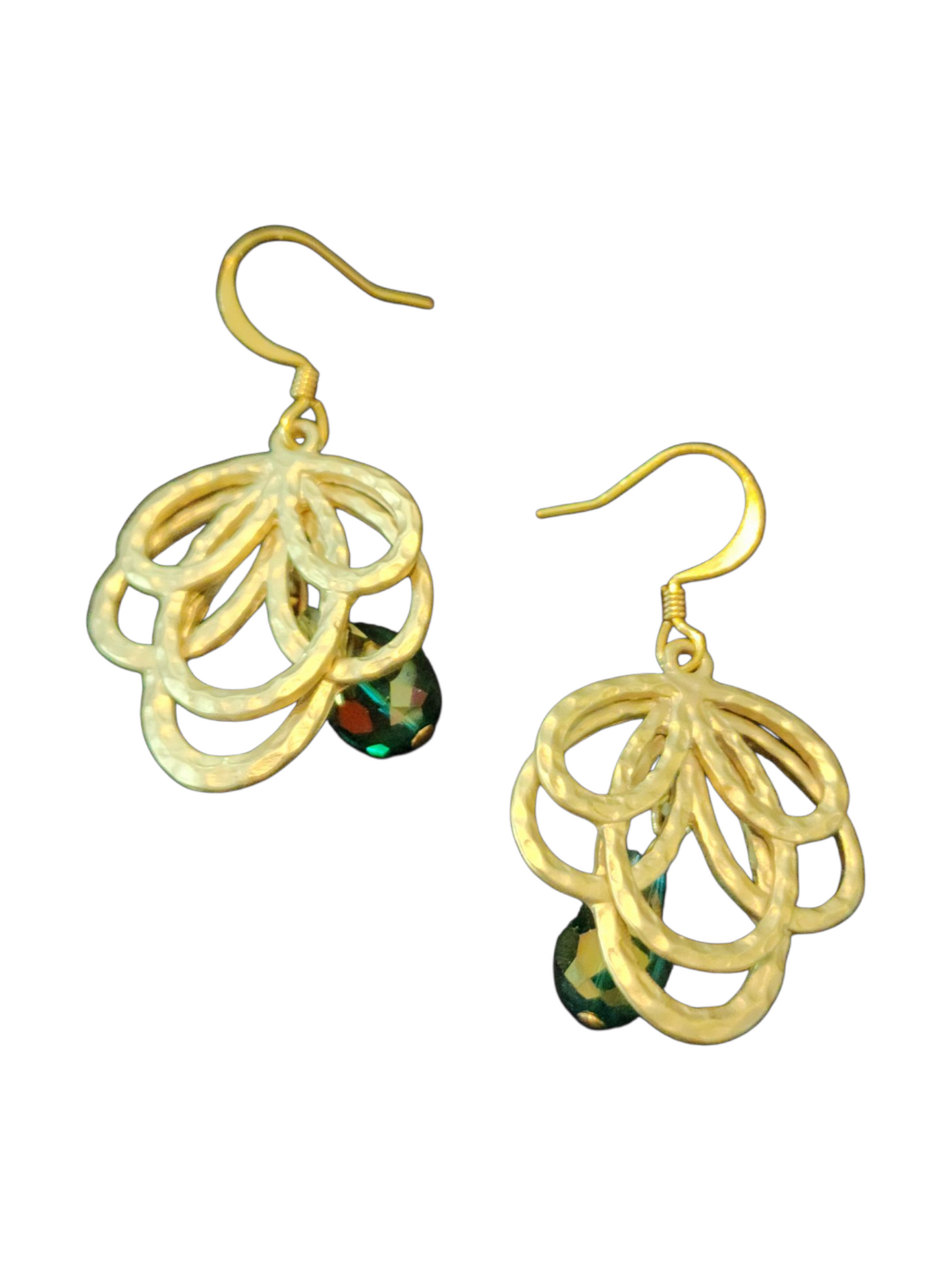 Artisan Metal Charm Earrings – Handmade Collection