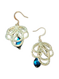 Artisan Metal Charm Earrings – Handmade Collection