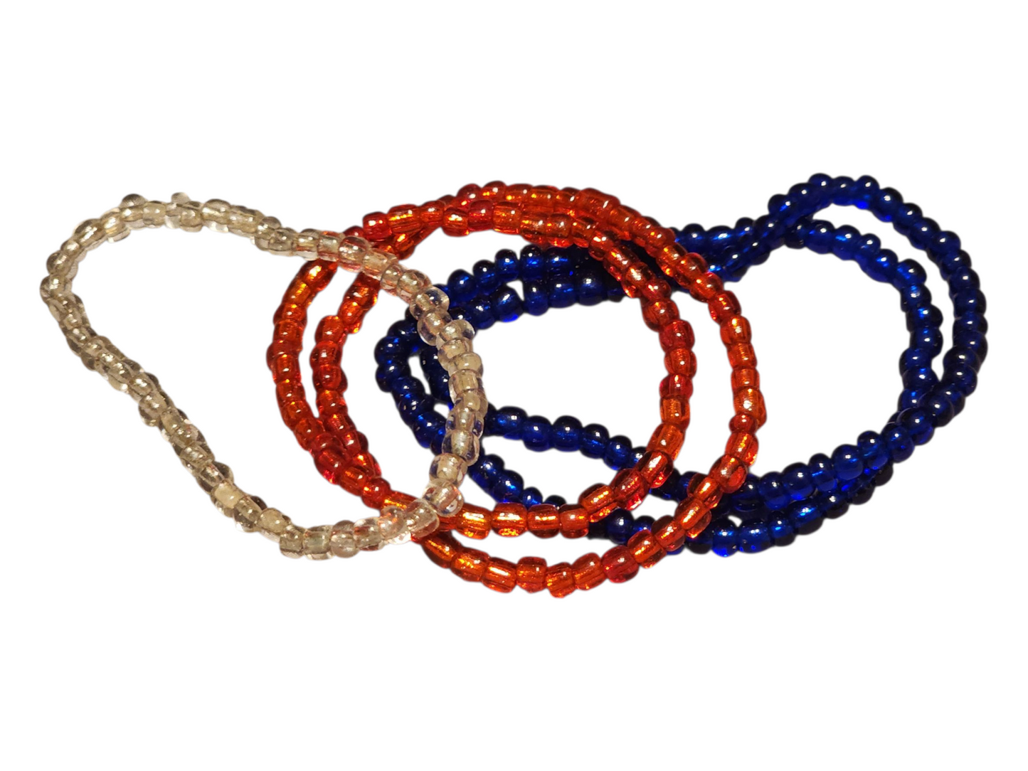 Stackable Stretchie Bracelets, Assorted Colors