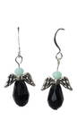 Beaded Earrings - Crystal Angel, Assorted Colors