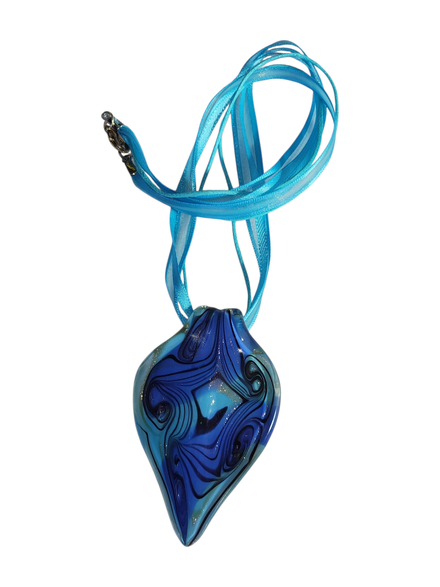 Handcrafted Glass Pendant Necklace, Assorted Styles