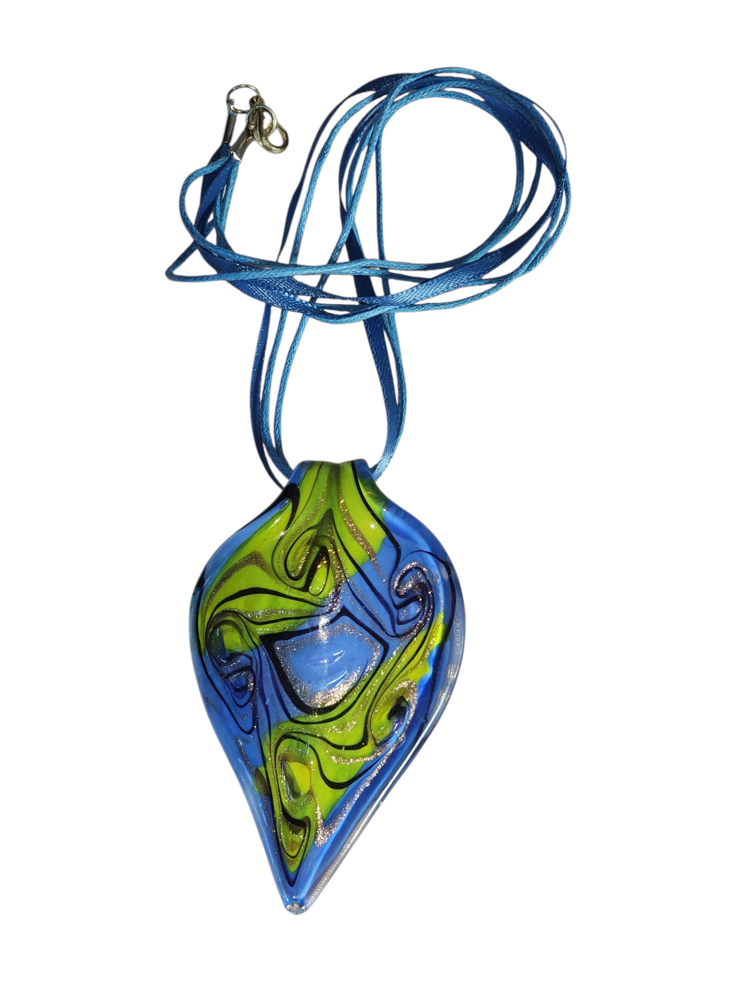 Handcrafted Glass Pendant Necklace, Assorted Styles