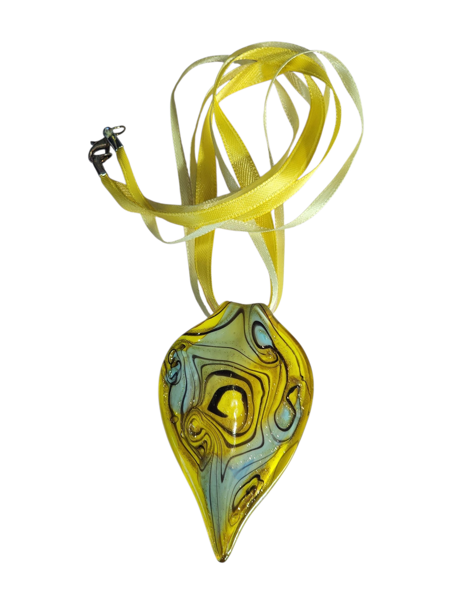 Handcrafted Glass Pendant Necklace, Assorted Styles