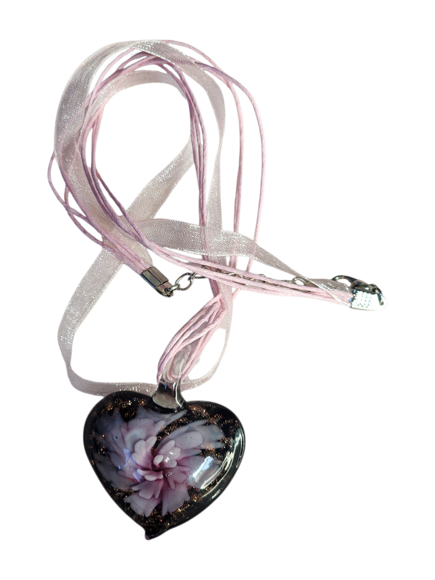 Handcrafted Glass Pendant Necklace, Assorted Styles