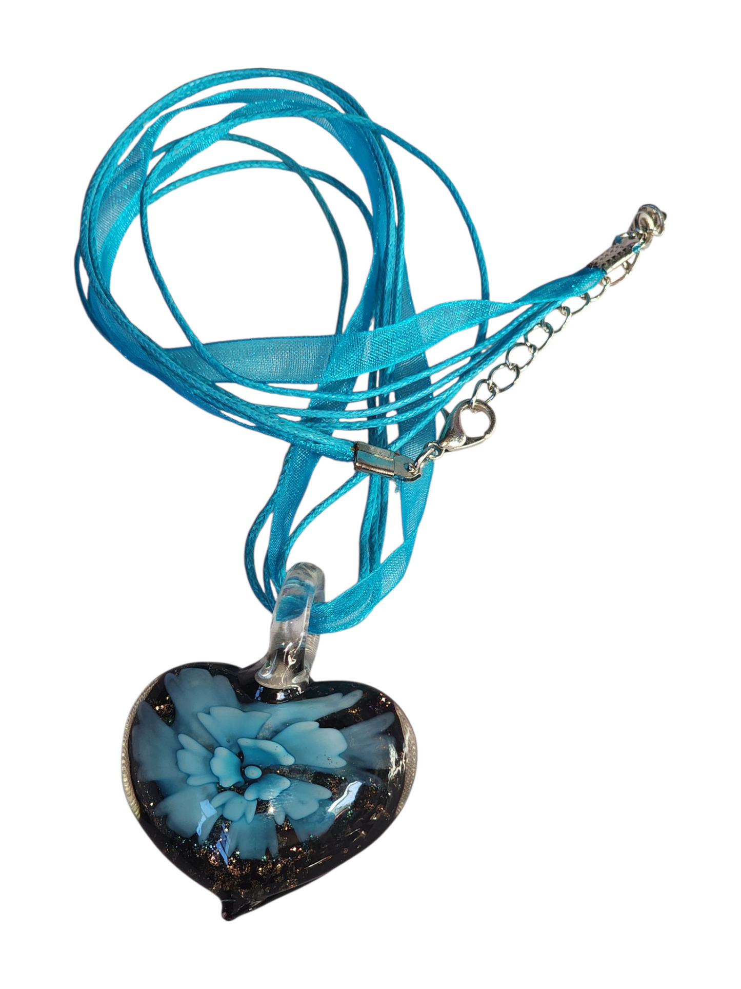 Handcrafted Glass Pendant Necklace, Assorted Styles
